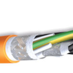 Cabo elétrico PVC PUR multivias potência comando sinal servo motor Siemens